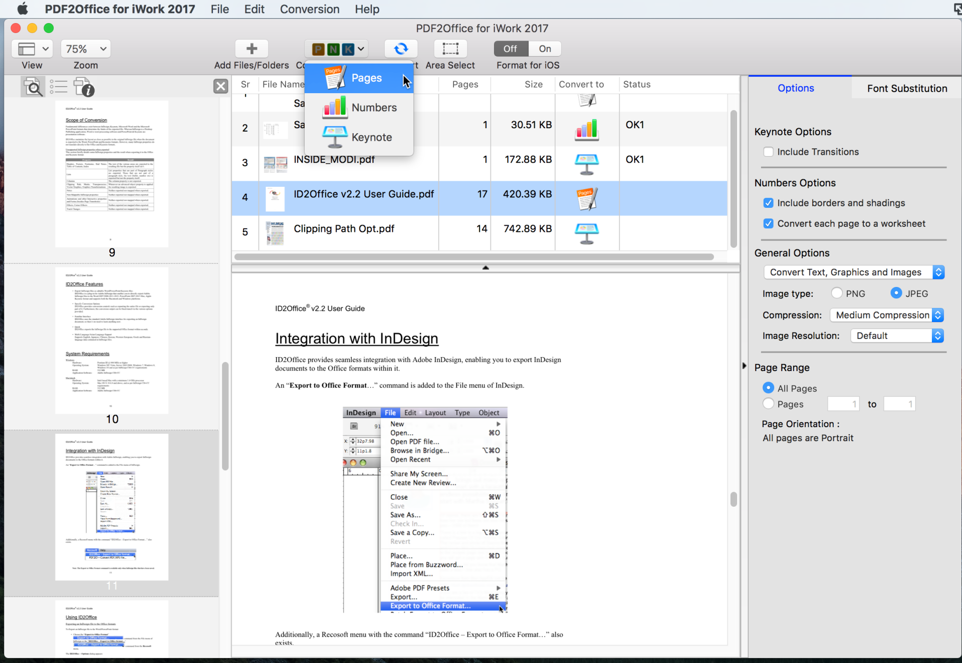 pdf to keynote converter mac free