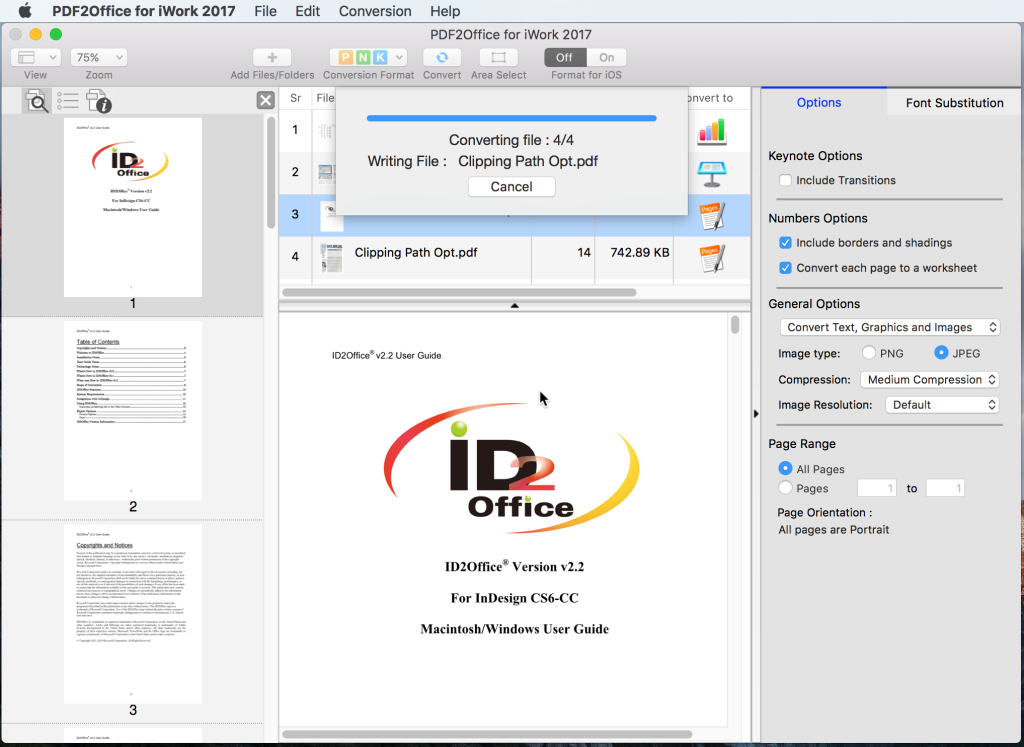 PDF2Office - Edit PDF in Numbers